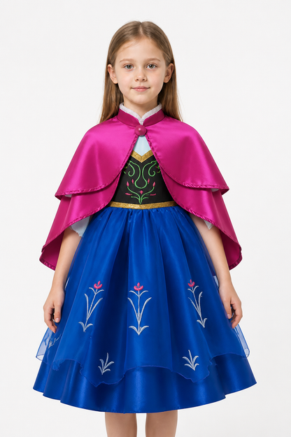 Princess Costume with a Full Skirt and Cape Costume Capes detail 3