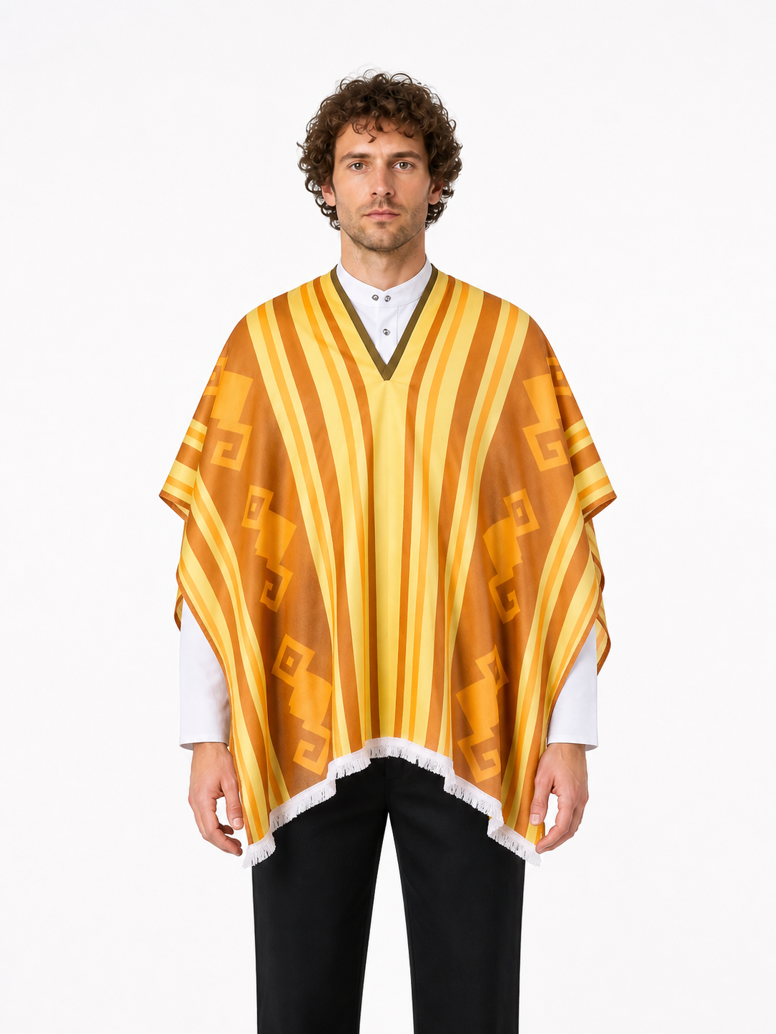Camilo Cosplay Costume with Cape, Shirt, and Pants Costume Capes detail 2