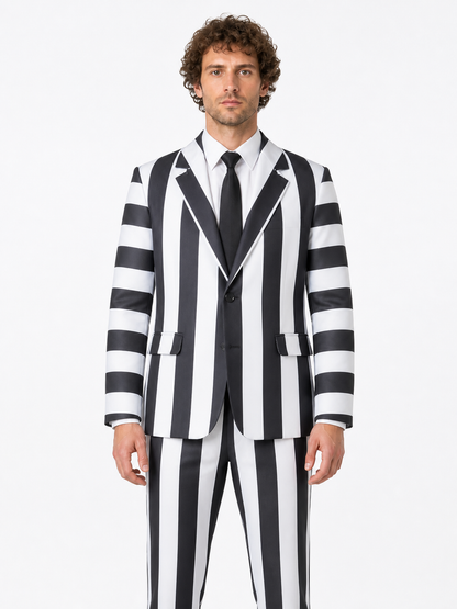 Beetlejuice Striped Suit Jacket and Trousers product detail 3