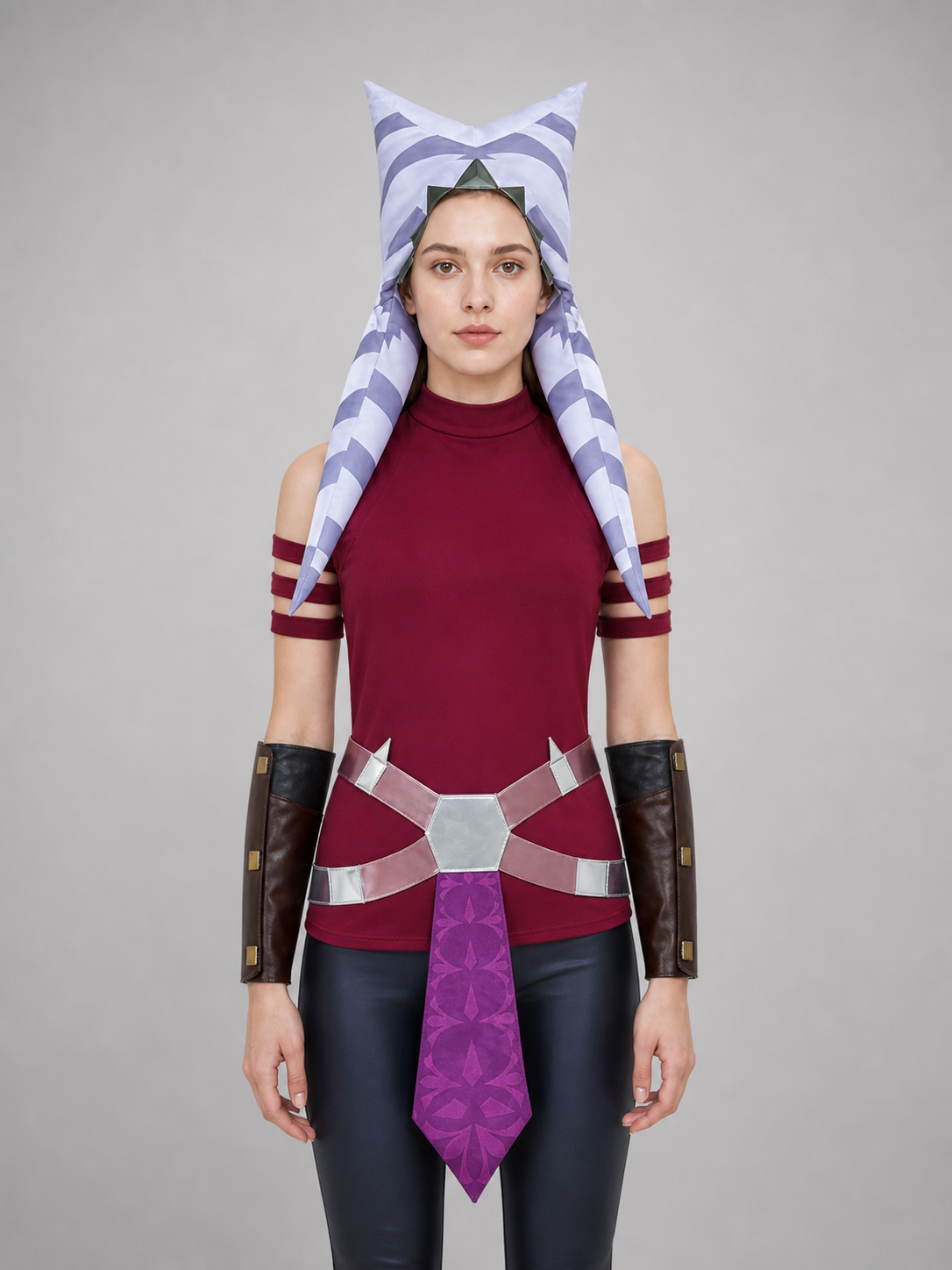 Ahsoka Cosplay Costume, Star Wars, Set