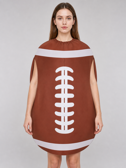 Football-Shaped Carnival Costume