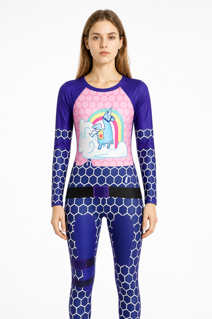 Rainbow Unicorn Cosplay Jumpsuit