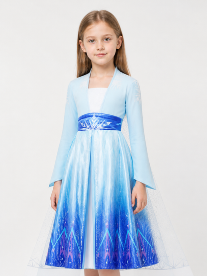 Snow Queen Carnival Costume for Halloween and Cosplay Costumes detail 2