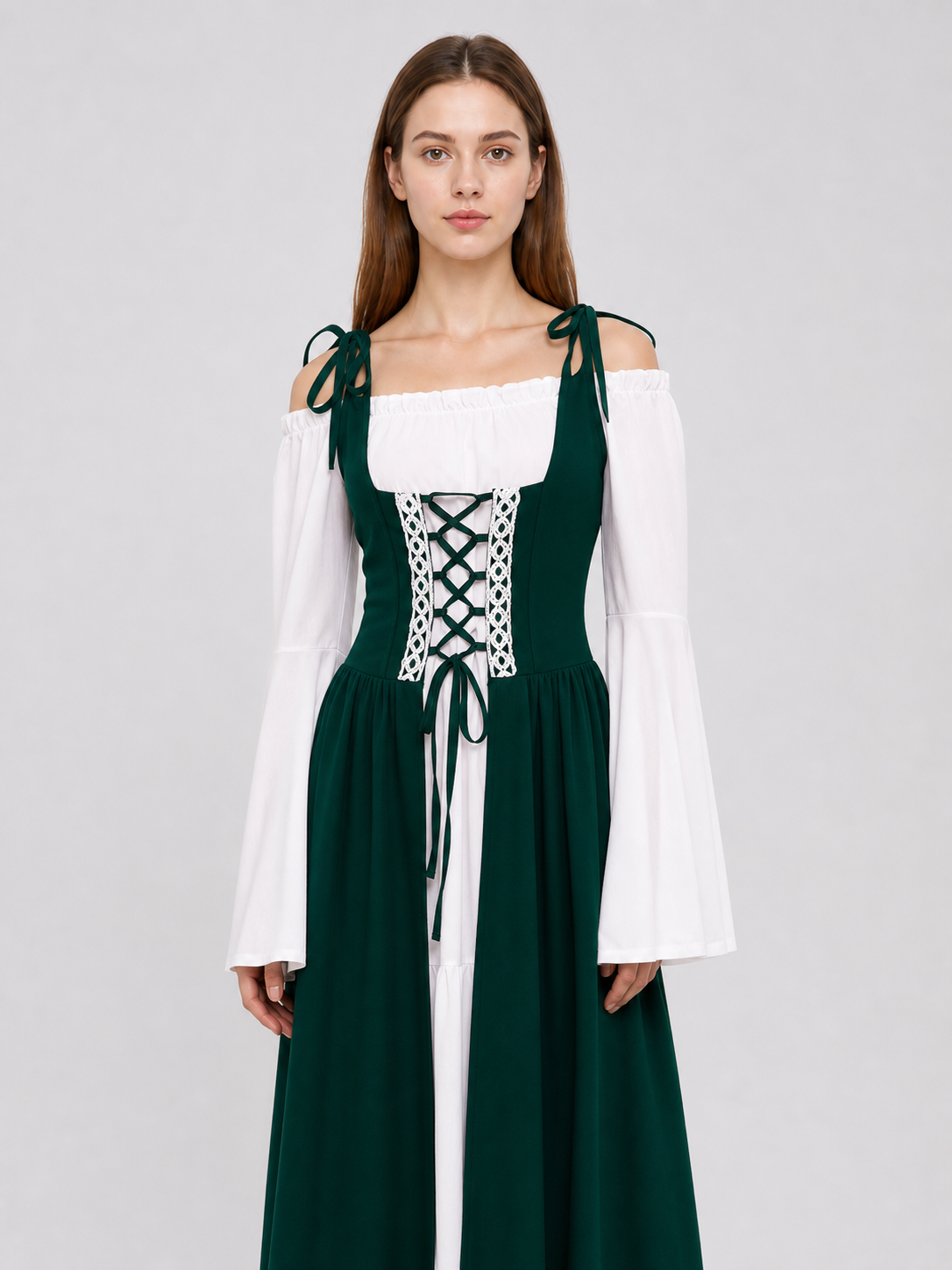 Medieval Renaissance-Style Stage Dress