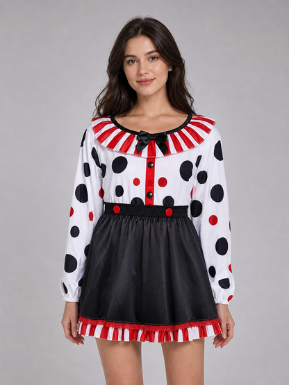 Halloween Clown Costume for Stage Performances