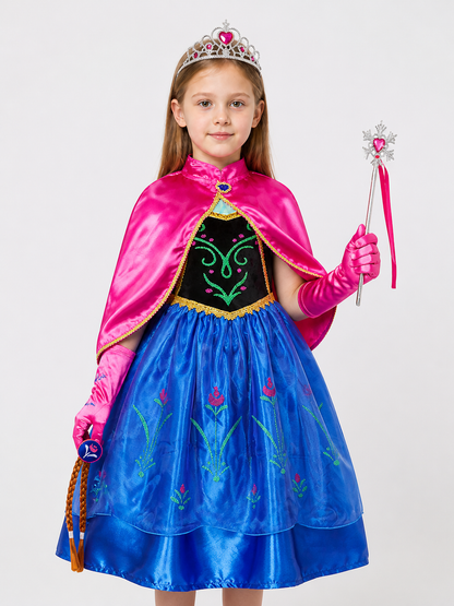 Princess Costume with Pink Cape