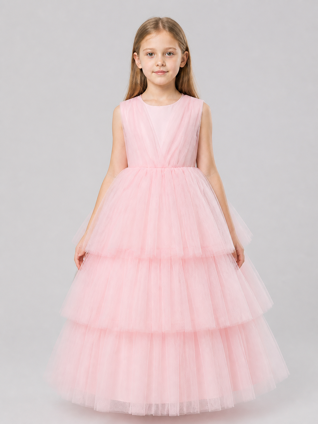 Princess Dress with Tulle Skirt LP-288 for Performances