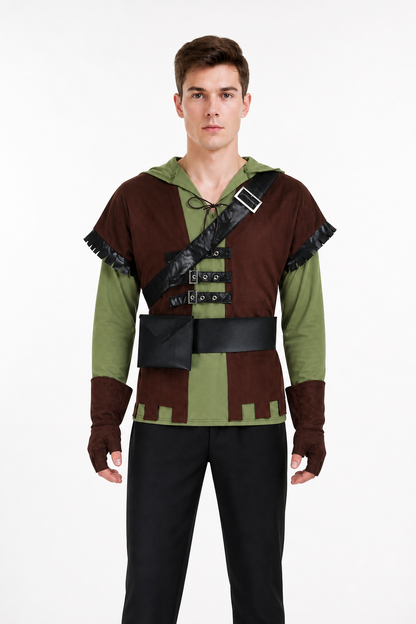 Green Arrow Cosplay Costume Set Costumes detail 3