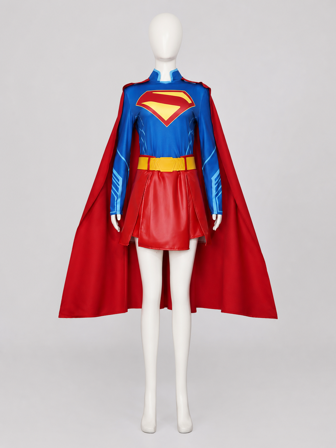 Character Cosplay Costume with Cape, Belt, and Skirt Costume Capes detail 3