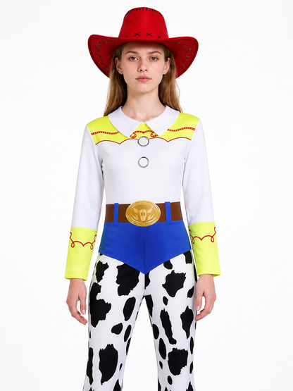 Character cosplay costume, jumpsuit with hat Costume Headwear detail 3