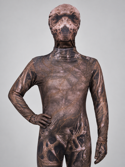 Alien Skin Print Carnival Costume