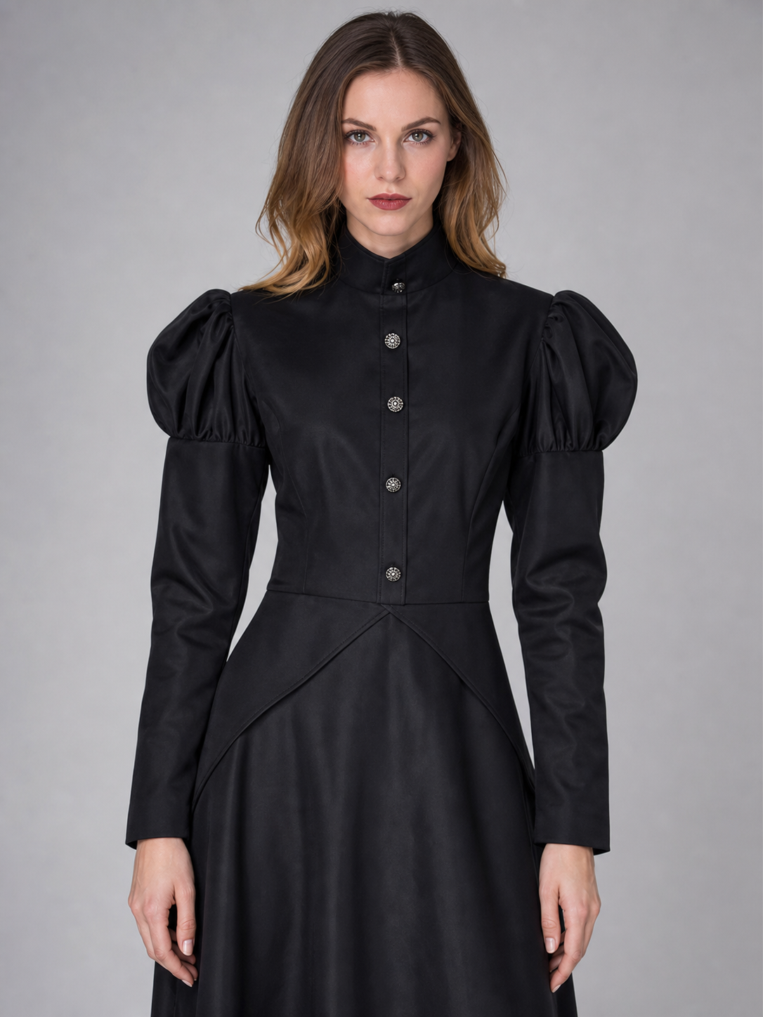 Costume Set with Dress, Hat, and Underskirt