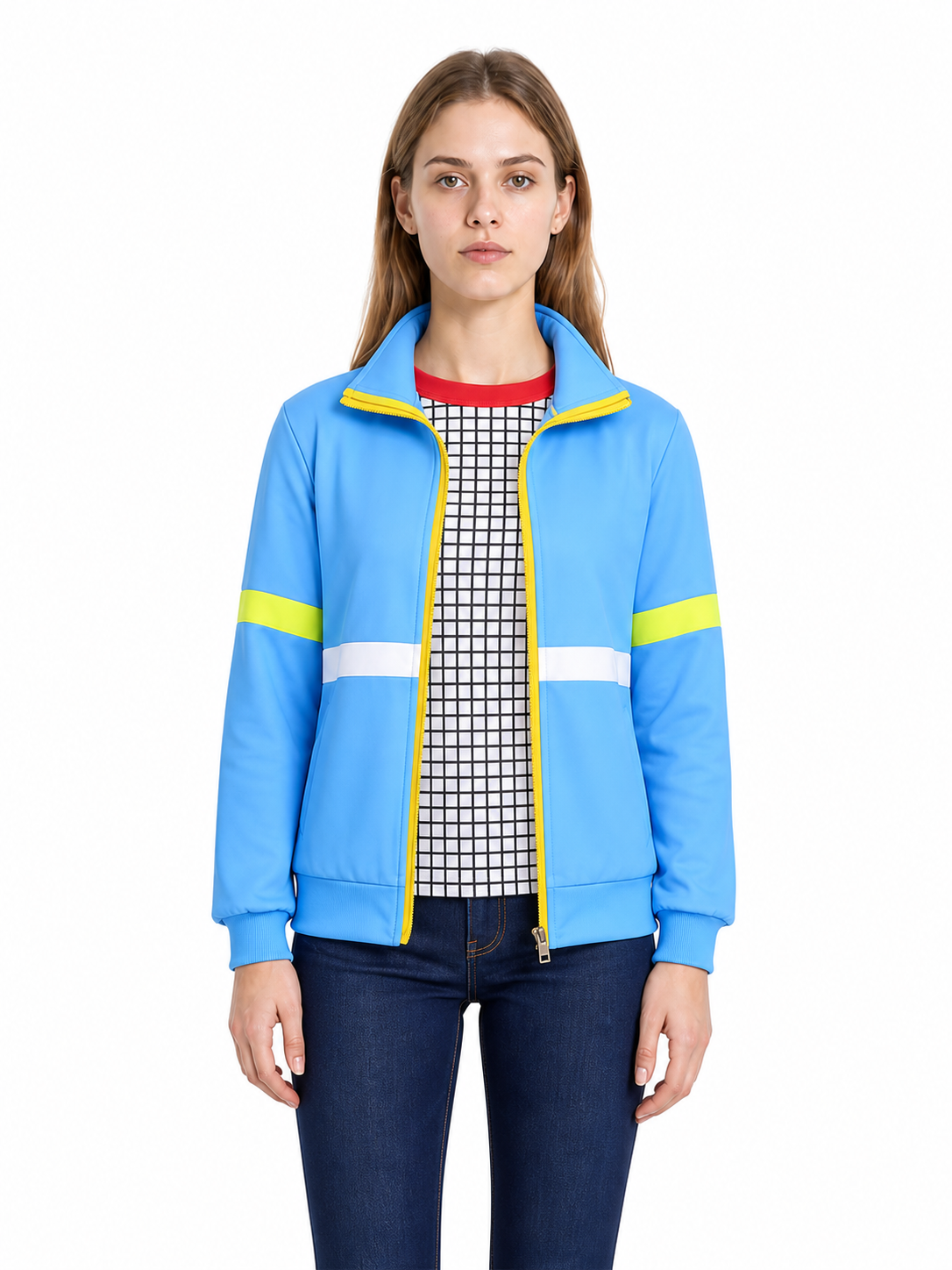 Max Cosplay Costume: Jacket and Plaid T-Shirt Costumes detail 3