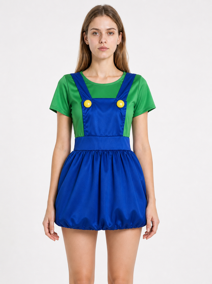 Cosplay jumpsuit costume with a full skirt Costumes detail 3