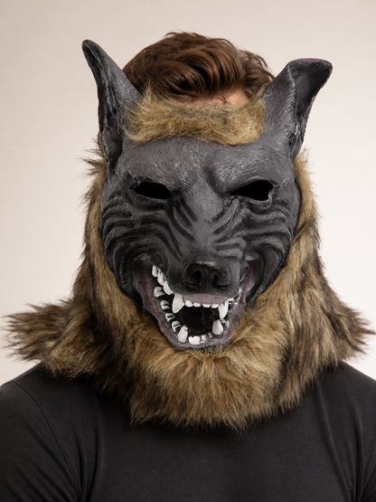 Halloween Wolf Carnival Headpiece Costume Headwear detail 2