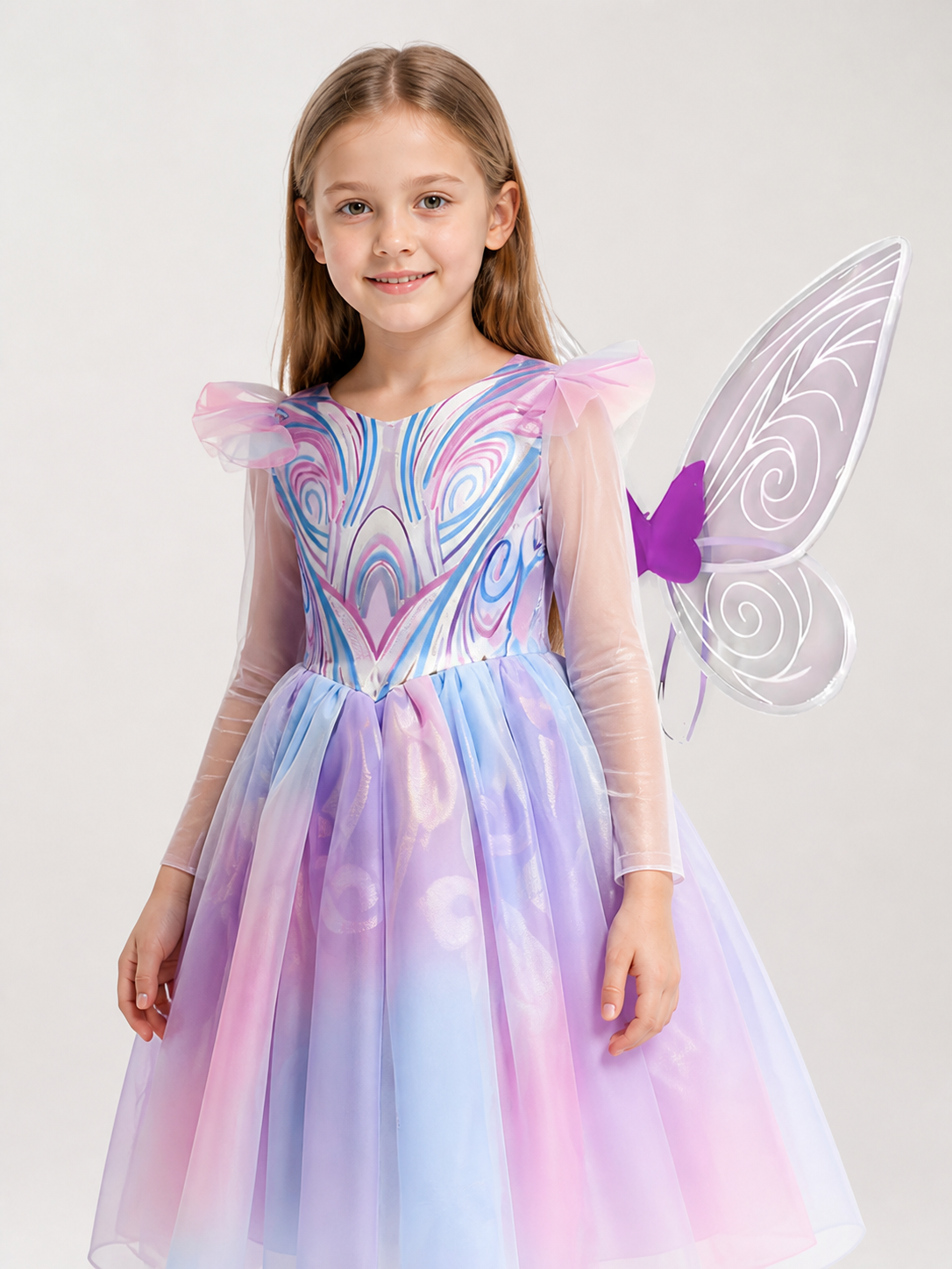 Princess Costume with Butterfly Wings Costumes detail 2