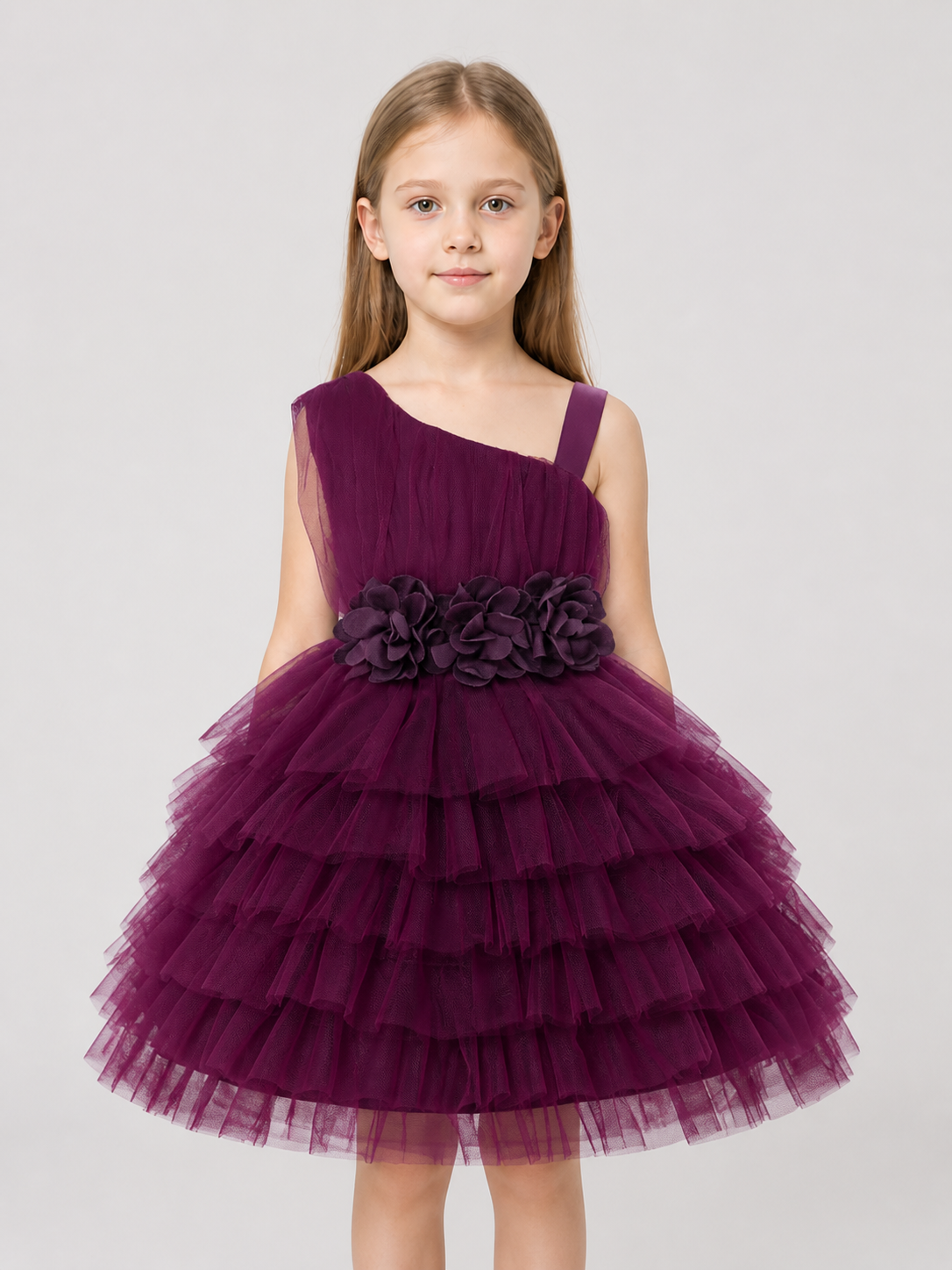 Full Tulle Skirt Christening Dress Costume Dresses detail 3