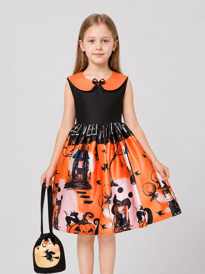 Halloween cosplay dress with a full skirt Costume Dresses detail 3