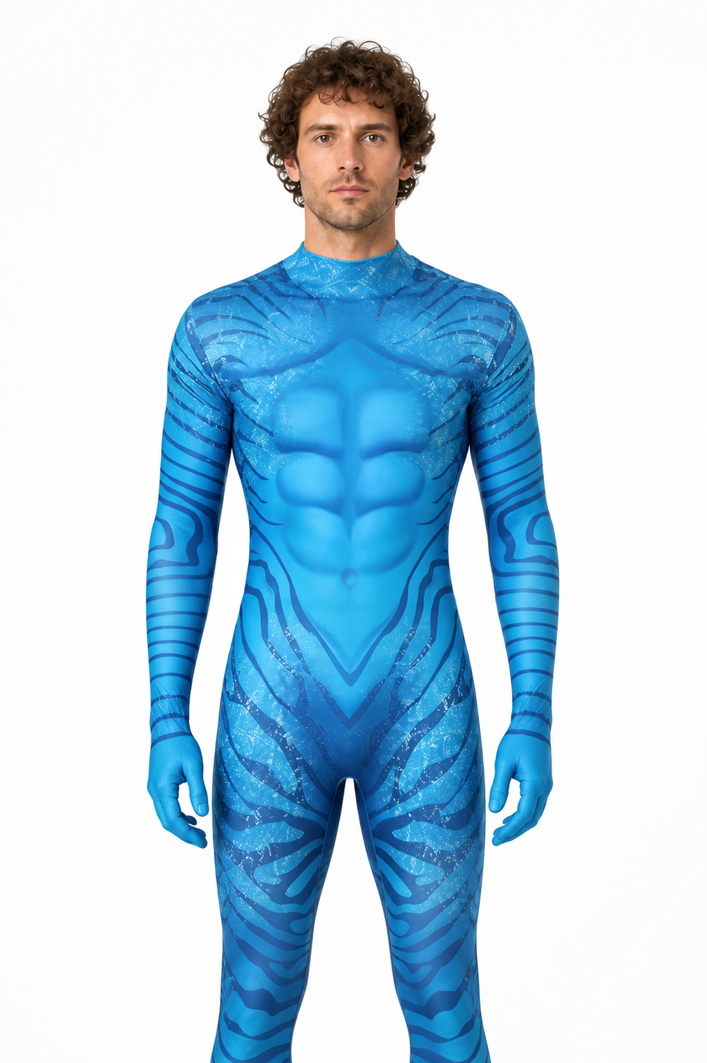 Alien cosplay jumpsuit with tail Costumes detail 3