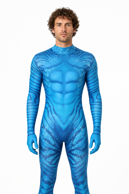 Alien cosplay jumpsuit with tail Costumes detail 3