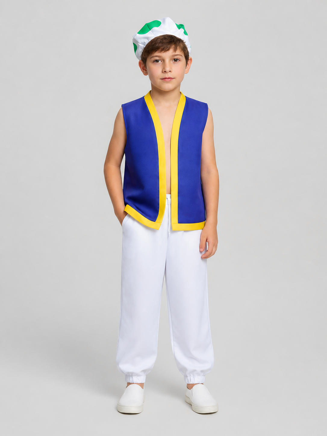 Rosalina Cosplay Costume: Top, Pants, and Hat Costume Headwear detail 3
