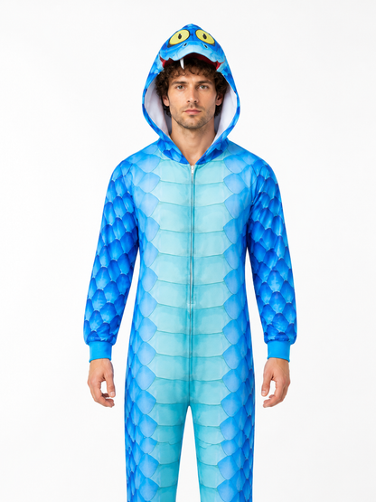 Gary Snake Kigurumi with a Hood and Zipper product detail 2