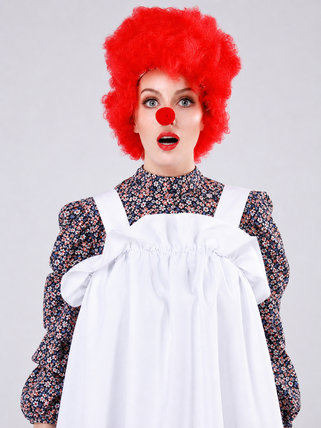 Circus-Style Clown Carnival Costume