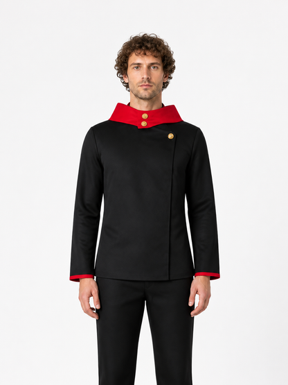 Anime Cosplay Costume with Top and Pants Costumes detail 3