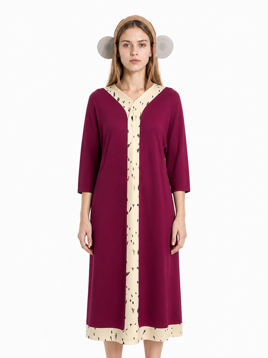 Circus Clown Cosplay Costume, Long Robe Costumes detail 2