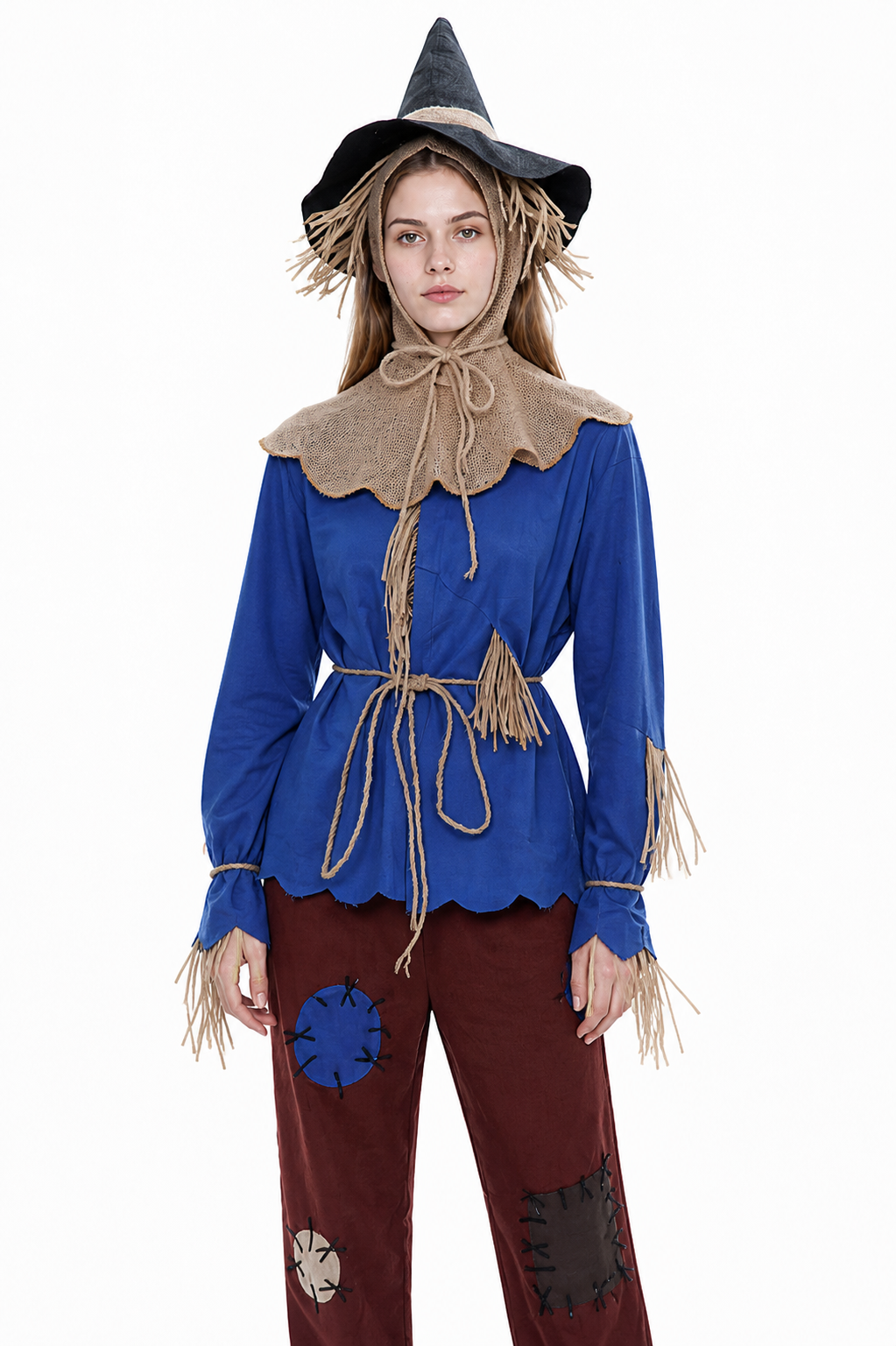 Halloween Patchwork Scarecrow Costume