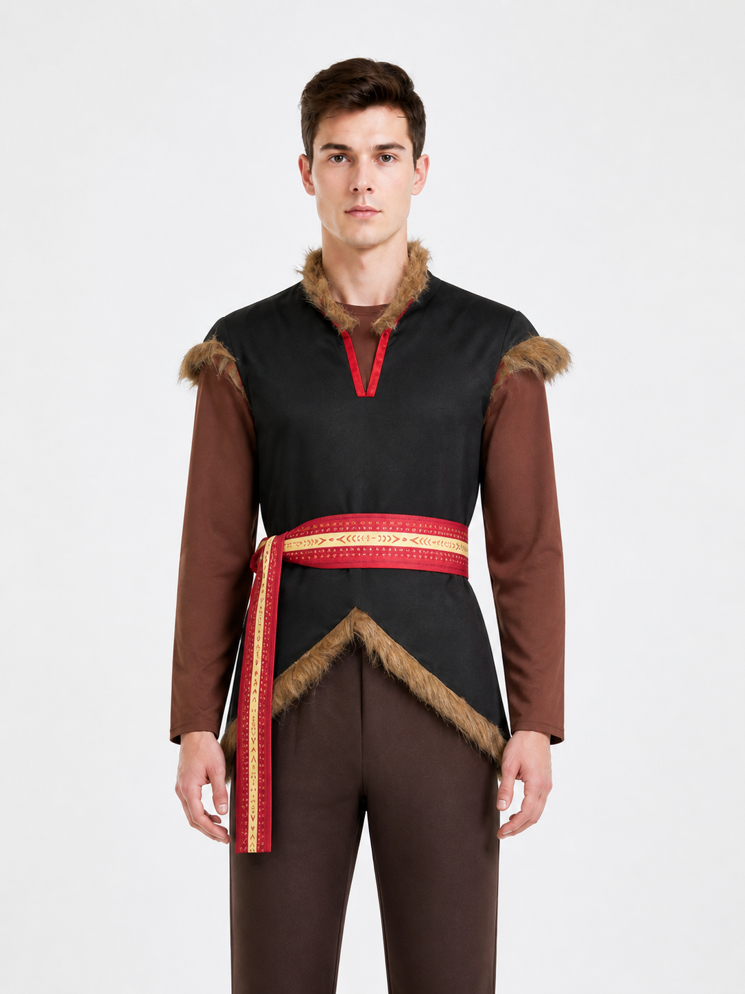 4-Piece Cosplay Costume with Vest and Belt Costumes detail 2