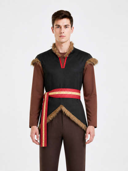 4-Piece Cosplay Costume with Vest and Belt Costumes detail 2