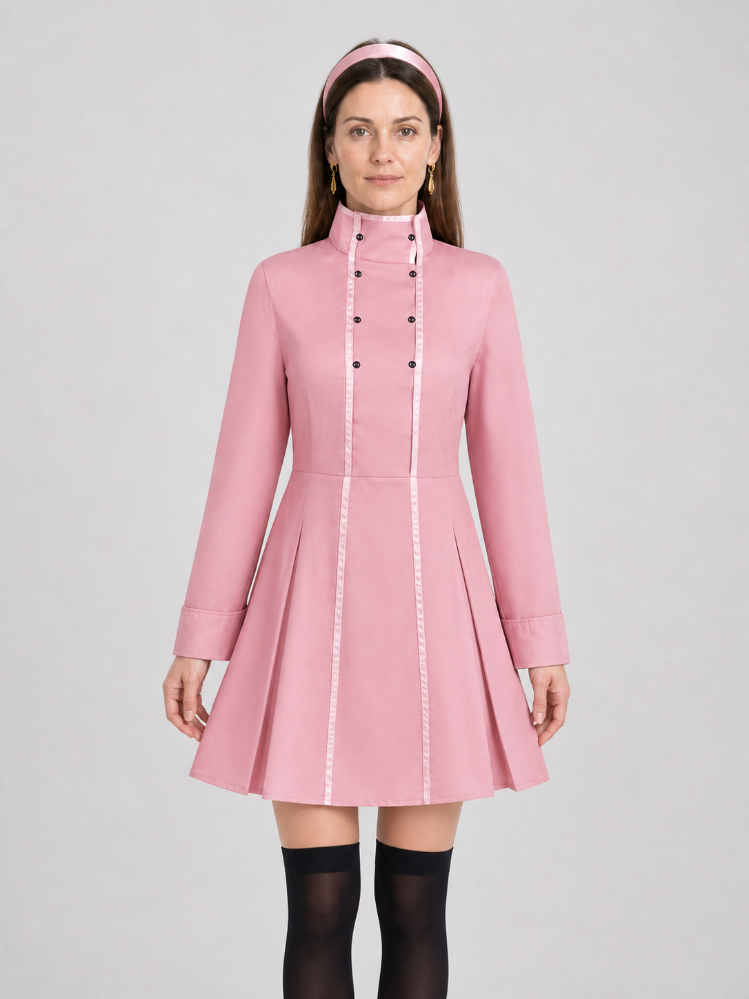 Blair Cosplay Costume: Pink Dress and Accessories Costume Dresses detail 3