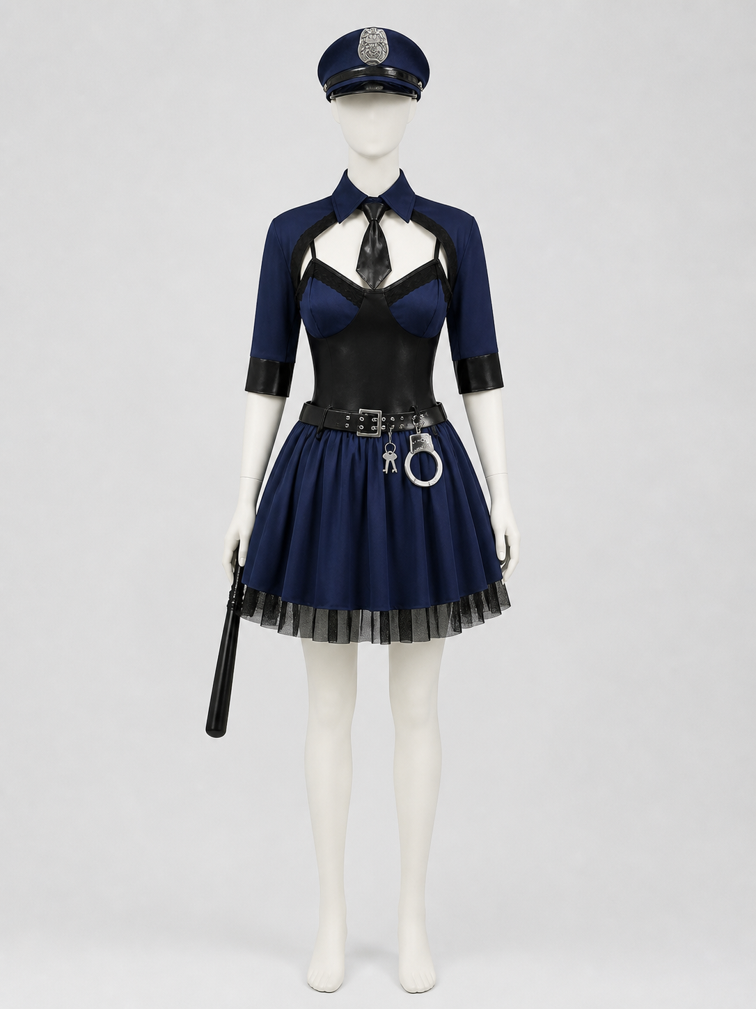 Police Costume with Accessories Costume Accessories detail 3