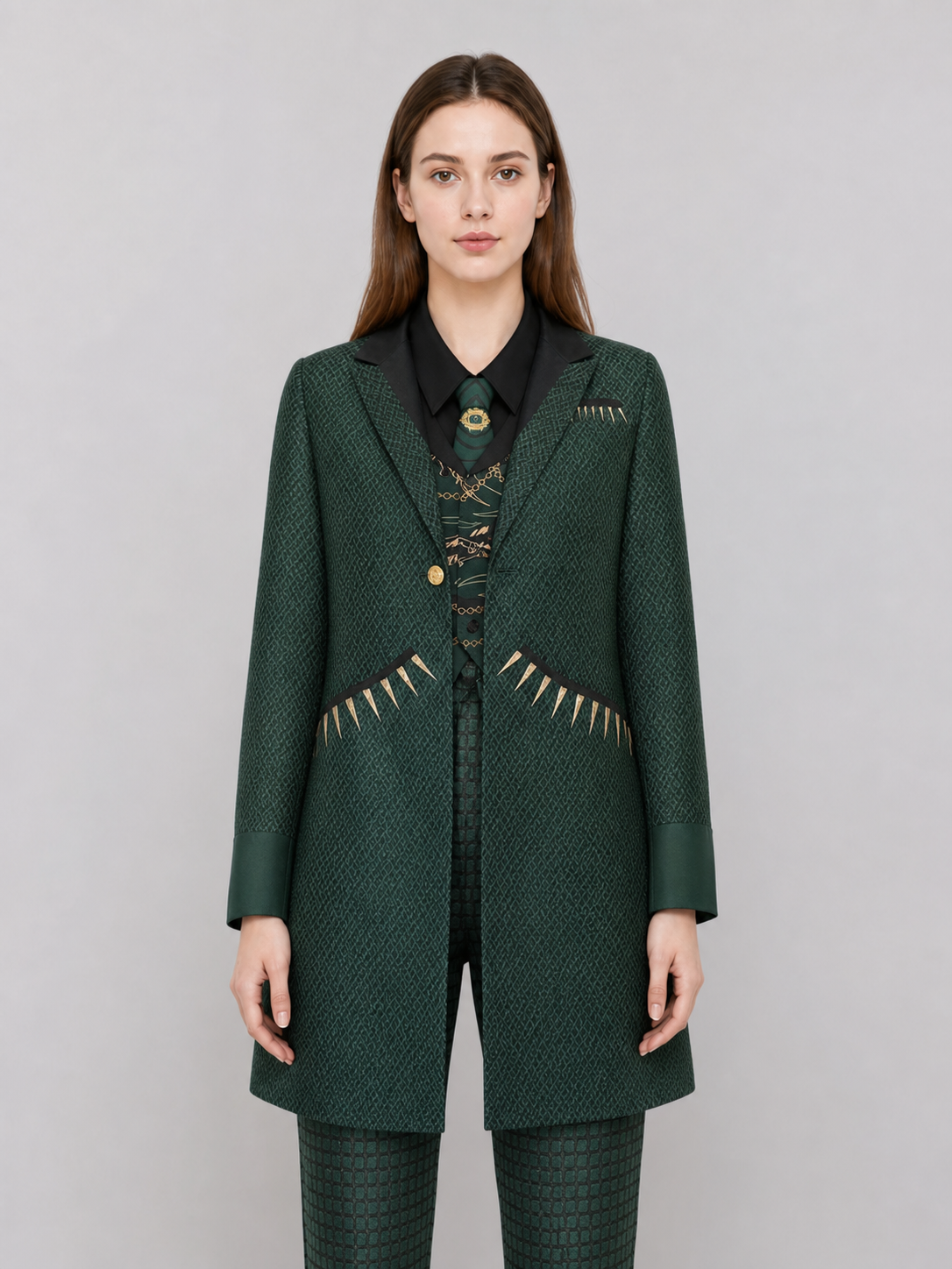 The Wizard of Oz Cosplay Costume, Green Set
