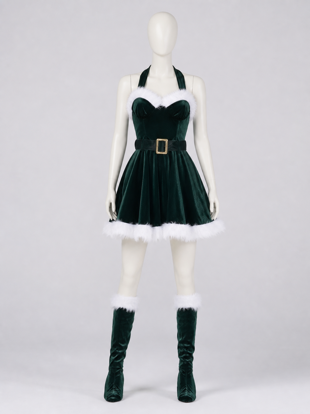 New Year's role-play costume with a full skirt and belt Costumes detail 2