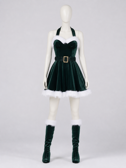 New Year's role-play costume with a full skirt and belt Costumes detail 2