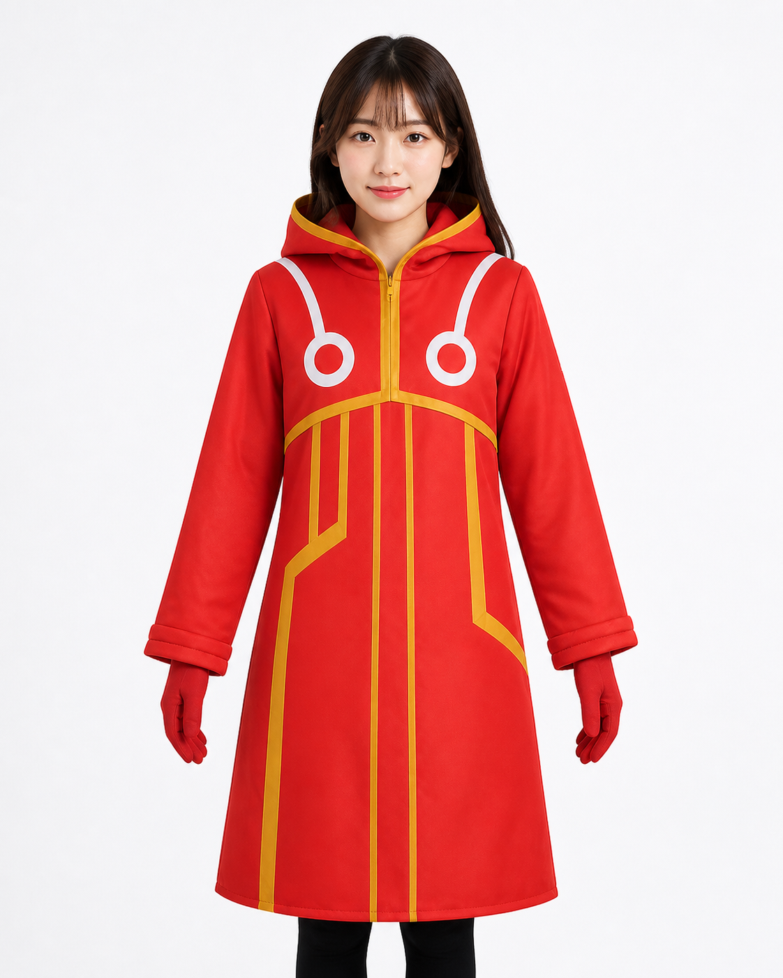 Hooded Robe with the Number 163 for Luffy Cosplay Costumes detail 3