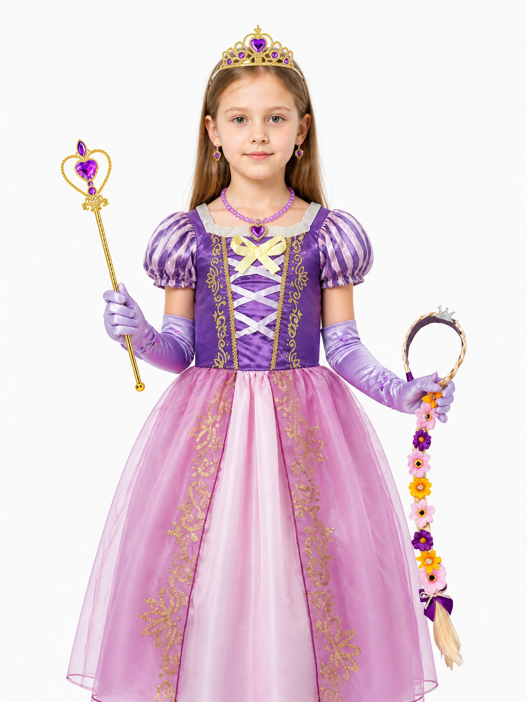 Rapunzel Children's Carnival Costume with Accessories Costume Accessories detail 3