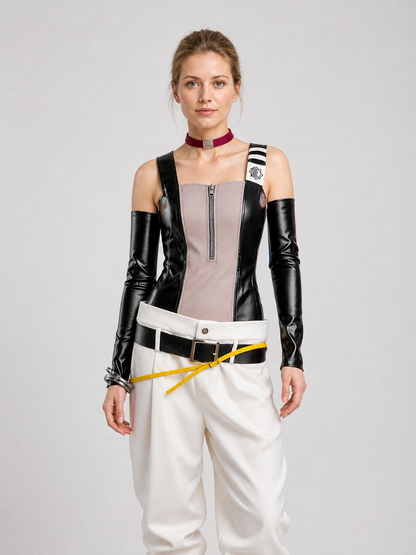 Semyu Griers Cosplay Costume with Belt and Arm Sleeves Costumes detail