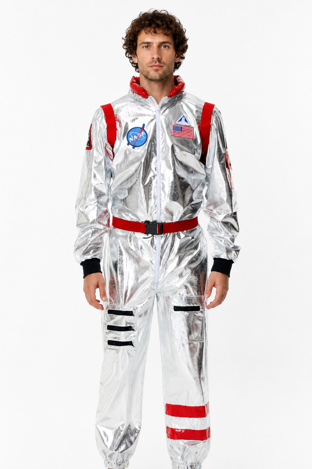 Astronaut Jumpsuit with Red Stripes product detail 3