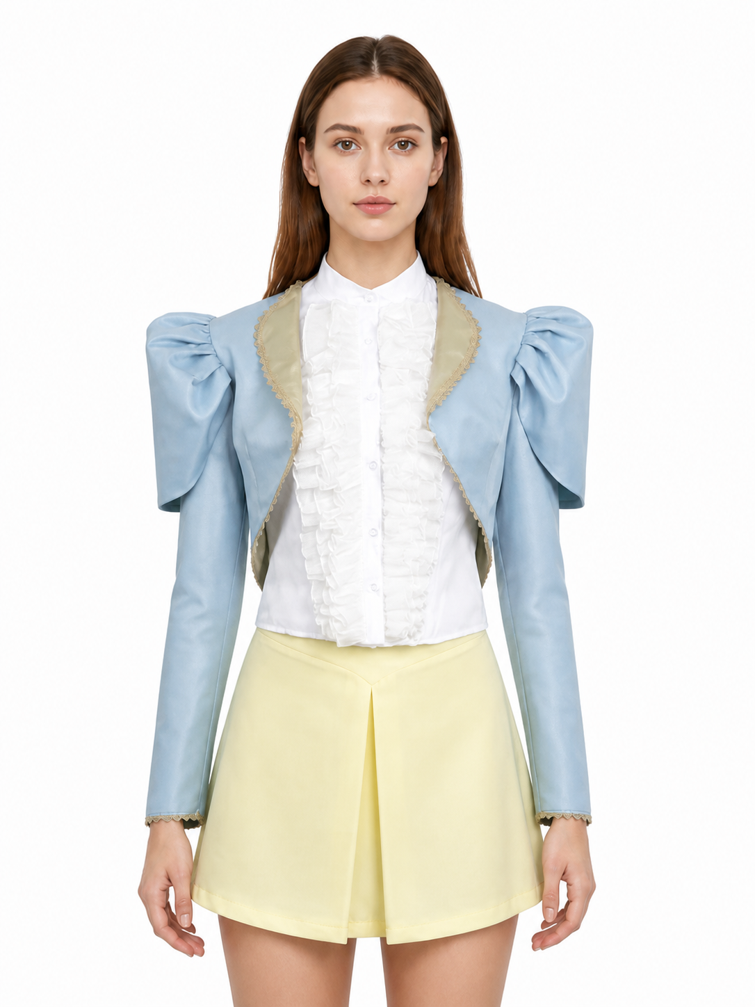 Costume Set with a Short Jacket and Puff Sleeves Costumes detail 2
