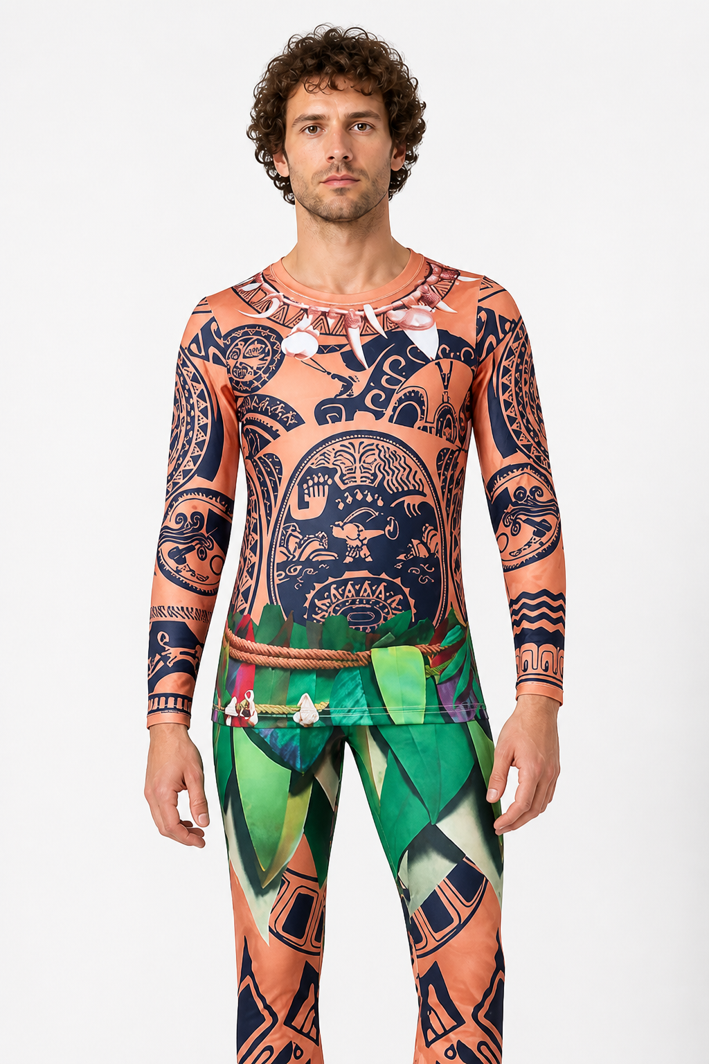 Maui Carnival Costume, Patterned Jumpsuit Costumes detail 3