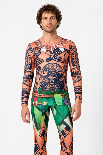 Maui Carnival Costume, Patterned Jumpsuit Costumes detail 3