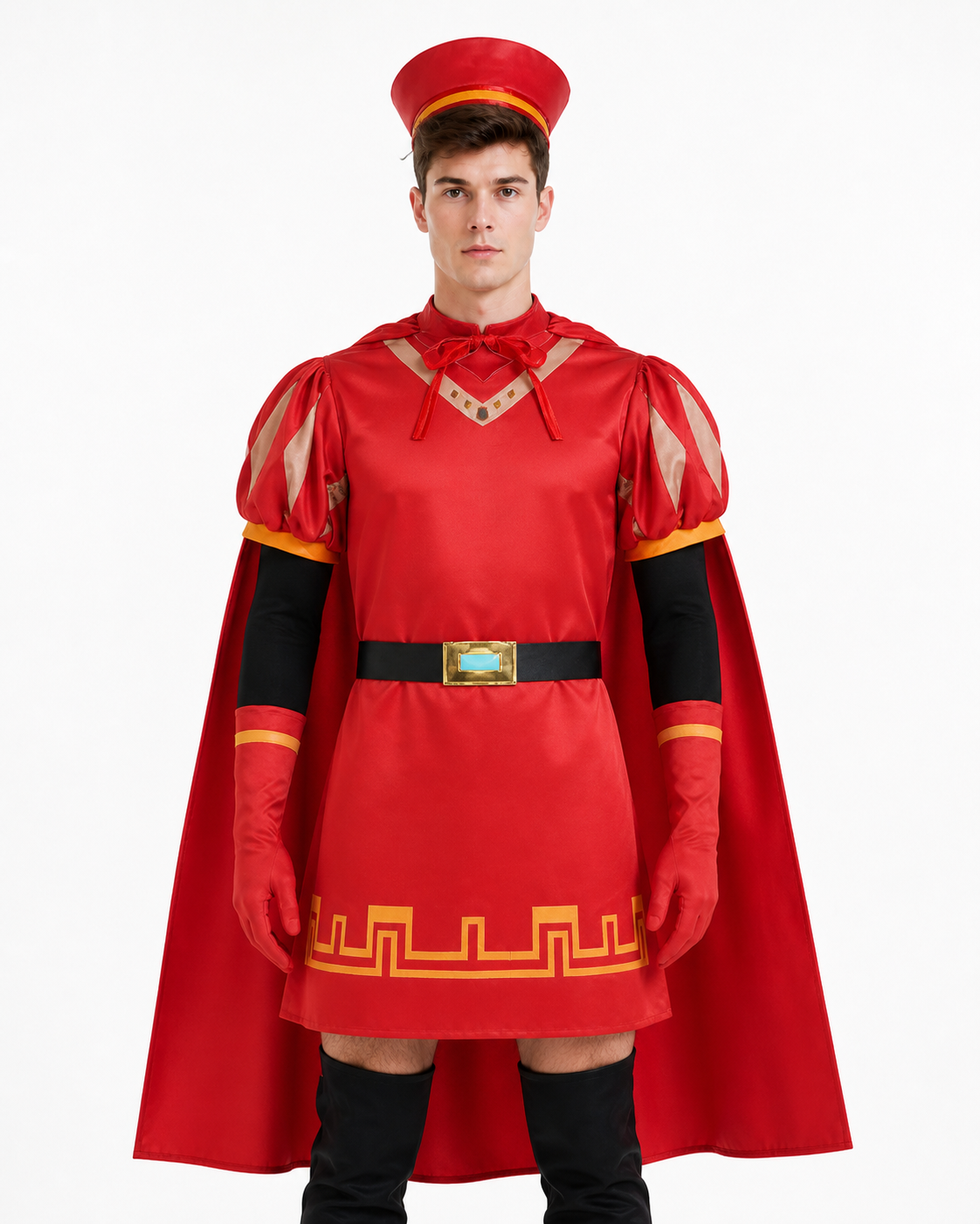 Farquaad Carnival Costume with Cape for Halloween Costume Capes detail 3