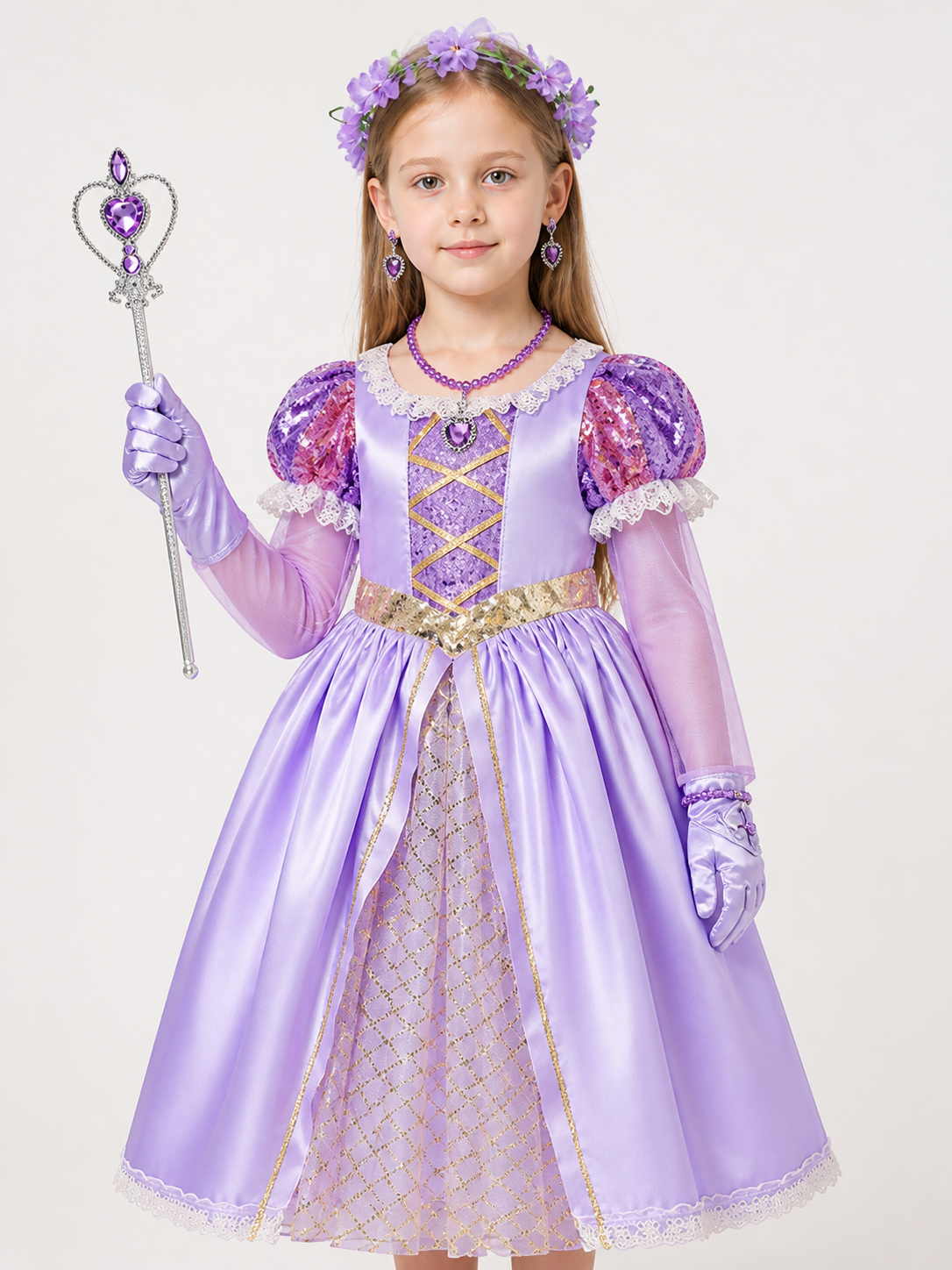 Halloween Princess Costume with Accessories Costume Accessories detail 2