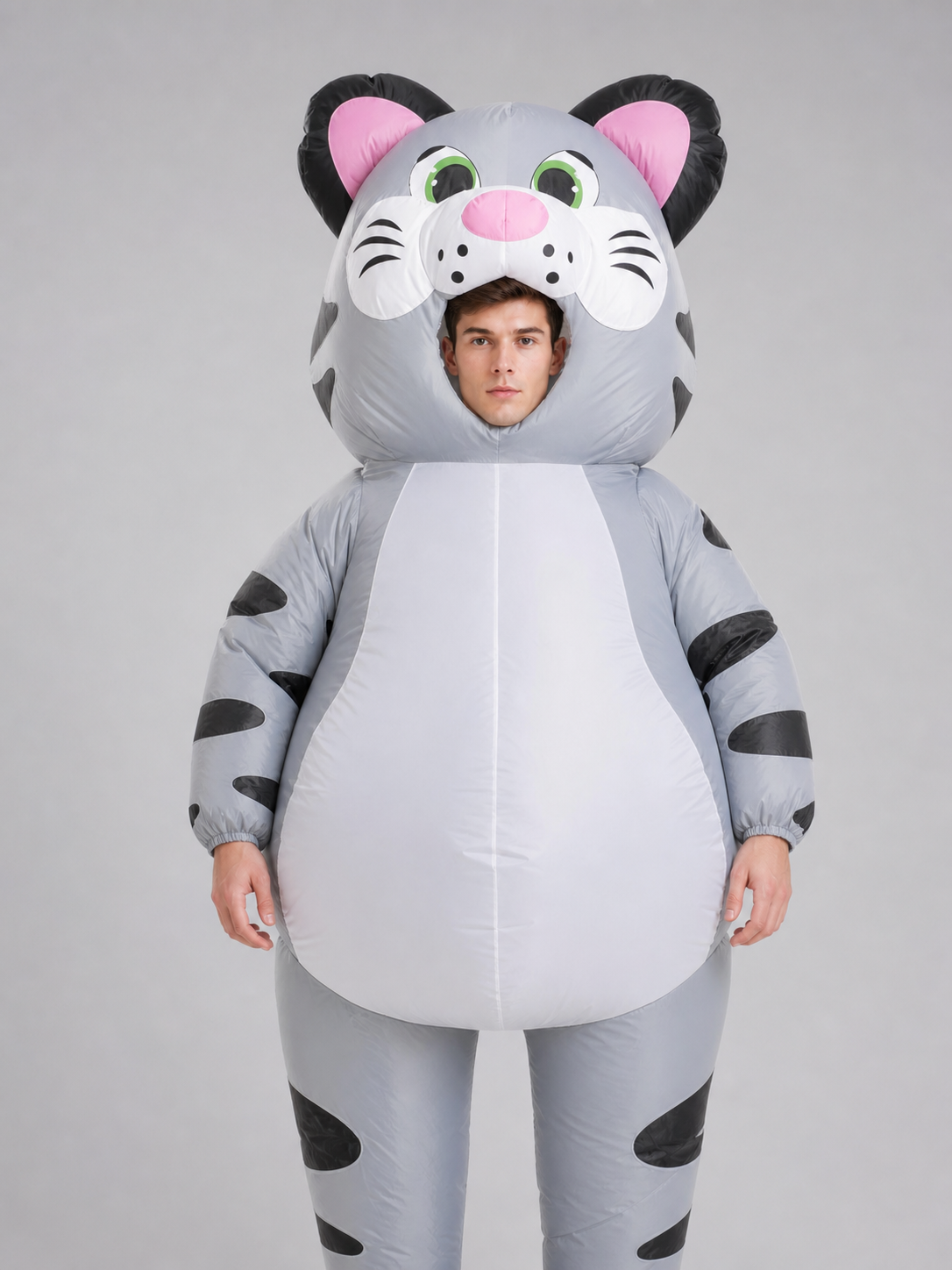 Inflatable Cat Costume for Halloween and Parties