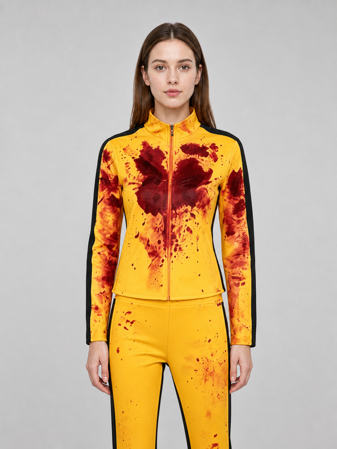 Yellow Kill Bill Cosplay Costume Set