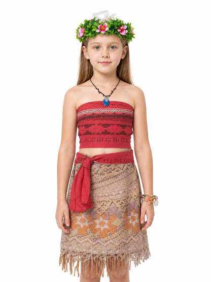 Moana Costume with Skirt and Accessories Costume Accessories detail 3