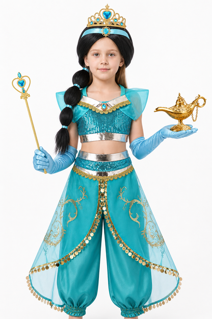 Children's Princess Jasmine Costume with Accessories Costume Accessories detail 3